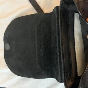 Rag & Bone Small Leather Crossbody Bag black leather